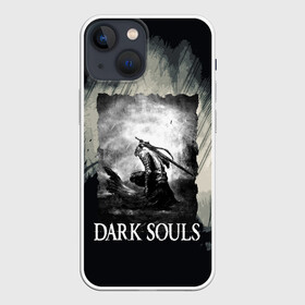 Чехол для iPhone 13 mini с принтом DARK SOULS 3 в Петрозаводске,  |  | dark souls | darksouls | tegunvte | демоны | рыцарь | средневековье | темные души