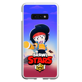 Чехол для Samsung S10E с принтом Биби - Brawl Stars в Петрозаводске, Силикон | Область печати: задняя сторона чехла, без боковых панелей | bibi | brawl | brawler | brawlstars | chromatic | legendary | supercell | боец | бравл | бравлер | бравлпасс | бравлстарс | бравлстарсигра | лега | мстительница | новый скин | перс бравл | суперселл | суперцел