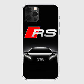 Чехол для iPhone 12 Pro с принтом AUDI RS BLACK / АУДИ РС ЧЕРНЫЙ в Петрозаводске, силикон | область печати: задняя сторона чехла, без боковых панелей | audi | car | q5 | q6 | q7 | rs | sportcar | а3 | а4 | а6 | а8 | авто | автомобиль | ауди | гонки | ночь. | рс | спорт | спорткар