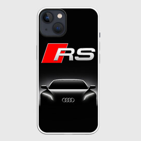 Чехол для iPhone 13 с принтом AUDI RS BLACK   АУДИ РС ЧЕРНЫЙ в Петрозаводске,  |  | audi | car | q5 | q6 | q7 | rs | sportcar | а3 | а4 | а6 | а8 | авто | автомобиль | ауди | гонки | ночь. | рс | спорт | спорткар