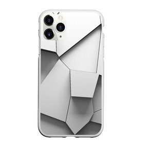 Чехол для iPhone 11 Pro Max матовый с принтом Слом плитки в Петрозаводске, Силикон |  | абстракция | геометрия | объем | плитка | слом