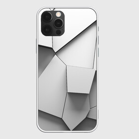 Чехол для iPhone 12 Pro Max с принтом Слом плитки в Петрозаводске, Силикон |  | абстракция | геометрия | объем | плитка | слом