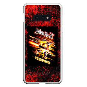 Чехол для Samsung S10E с принтом JUDAS PRIEST rock в Петрозаводске, Силикон | Область печати: задняя сторона чехла, без боковых панелей | judas priest | гленн типтон | йен хилл | роб хэлфорд | скотт трэвис | хард рок | хеви метал