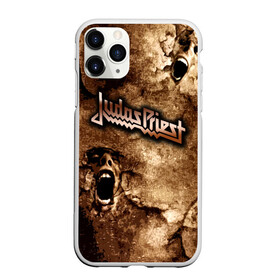 Чехол для iPhone 11 Pro Max матовый с принтом JUDAS PRIEST SCREAM в Петрозаводске, Силикон |  | judas priest | гленн типтон | йен хилл | роб хэлфорд | скотт трэвис | хард рок | хеви метал