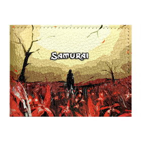 Обложка для студенческого билета с принтом SAMURAI PROJECT RED в Петрозаводске, натуральная кожа | Размер: 11*8 см; Печать на всей внешней стороне | 2077 | cd projekt red | cyberpunk | cyberpunk 2077 | game | samurai | арт | будущее | видеоигра | игра | киберпанк | киберпанк 2077 | киборг | киборги