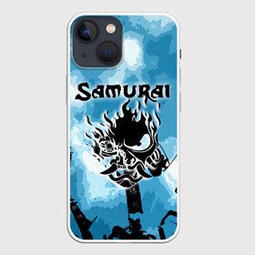 Чехол для iPhone 13 mini с принтом SAMURAI KING 2077 в Петрозаводске,  |  | 2077 | cd projekt red | cyberpunk | cyberpunk 2077 | game | samurai | арт | будущее | видеоигра | игра | киберпанк | киберпанк 2077 | киборг | киборги