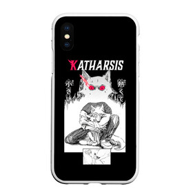 Чехол для iPhone XS Max матовый с принтом Katharsis Beastars в Петрозаводске, Силикон | Область печати: задняя сторона чехла, без боковых панелей | Тематика изображения на принте: anime | beastars | аниме | анимэ | биастарс | бистар | большой серый волк | легоси | хару