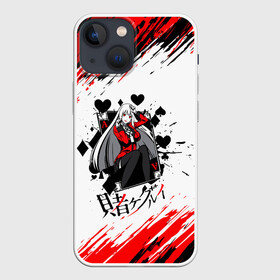 Чехол для iPhone 13 mini с принтом Kakegurui | Ририка Момобами (Z) в Петрозаводске,  |  | anime | gangan joker | kakegurui | kakegurui twin | manga | аниме | безумный азарт | какэгуруи | кирари момобами | манга | мидари икишима | руна йомозуки | юмэко джабами