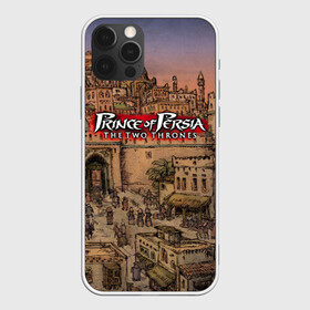 Чехол для iPhone 12 Pro с принтом Prince of Persia 2 трона в Петрозаводске, силикон | область печати: задняя сторона чехла, без боковых панелей | dark warrior | persian | prince | prince of persia | prince of persia warrior within | warrior | warrior within | воин | принц | принц персии | принц персии схватка с судьбой