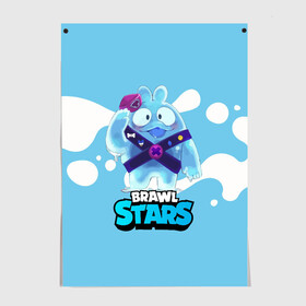 Постер с принтом Сквик Squeak Brawl Stars в Петрозаводске, 100% бумага
 | бумага, плотность 150 мг. Матовая, но за счет высокого коэффициента гладкости имеет небольшой блеск и дает на свету блики, но в отличии от глянцевой бумаги не покрыта лаком | bele | belle | brawl | brawl stars | brawlstars | brawl_stars | squeak | белле | белль | бель | бравл | бравлстарс | писк | сквик