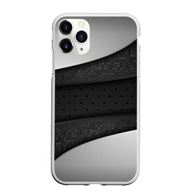 Чехол для iPhone 11 Pro Max матовый с принтом 3D luxury style silver black в Петрозаводске, Силикон |  | Тематика изображения на принте: luxury | versace | vip | абстракция | версаче | вип | паттерн | роскошь | текстуры