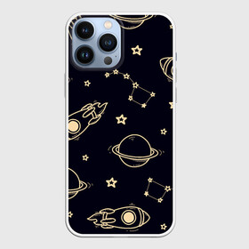 Чехол для iPhone 13 Pro Max с принтом космос в Петрозаводске,  |  | вселенная | звёздный путь | звёзды | космос | небо ночью | планеты | полёт | ракета | созвездие