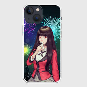 Чехол для iPhone 13 mini с принтом Anime Girl в Петрозаводске,  |  | kakegurui | аниме | арт | безумный азарт | графика