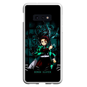 Чехол для Samsung S10E с принтом Demon Slayer: Kimetsu no Yaiba в Петрозаводске, Силикон | Область печати: задняя сторона чехла, без боковых панелей | demon slayer | kamado | kimetsu no yaiba | nezuko | tanjiro | аниме | гию томиока | зеницу агацума | иноске хашибира | камадо | клинок | корзинная девочка | манга | музан кибуцуджи | незуко | рассекающий демонов | танджиро