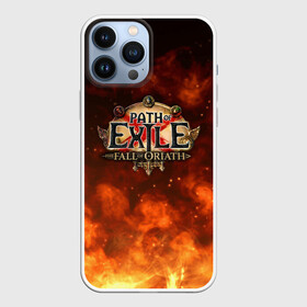 Чехол для iPhone 13 Pro Max с принтом Path of Exile Logo | Путь изгнанника Лого (Z) в Петрозаводске,  |  | exile | game | path of exile | rpg | берсерк | вождь | дикарь | дуэлянт | игра | покоритель | путь изгнанника | рпг
