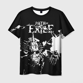 Мужская футболка 3D с принтом Path of Exile Ultimatum в Петрозаводске, 100% полиэфир | прямой крой, круглый вырез горловины, длина до линии бедер | dota | game | path of exile ultimatum | войн | дота | игра | ммо | монстр | патч оф экзайл | рыцарь