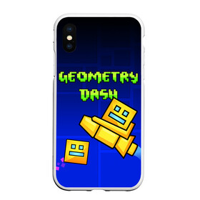 Чехол для iPhone XS Max матовый с принтом GEOMETRY DASH / ГЕОМЕТРИ ДАШ в Петрозаводске, Силикон | Область печати: задняя сторона чехла, без боковых панелей | 2d игра | geometry dash | mobile game | robtop | smile | андроид игра | арт | геометри даш | геометрия. | добро и зло | инь янь | кубики | кубы | лица | мобильная игра | неон | смайлы