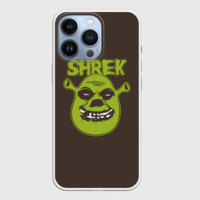 Чехол для iPhone 13 Pro с принтом Shrek. True Ogre в Петрозаводске,  |  | charming | donkey | fiona | forever | gonna | is | me | once | pinocchio | roll | shrek | somebody | the | told | world | артур | в | гарольд | дракон | кот | лорд | мерлин | навсегда | огр | осел | пиноккио | пряник | сапогах | фаркуад | фиона