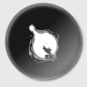 Значок с принтом Сон Гоку в Петрозаводске,  металл | круглая форма, металлическая застежка в виде булавки | anime | dragon ball | аниме | анимэ | драгон бал | дрэгон бол | жемчуг дракона