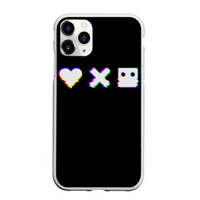 Чехол для iPhone 11 Pro Max матовый с принтом Love Death and Robots (Glitch) в Петрозаводске, Силикон |  | death | glitch | heart | ldr | logo | love | netflix | robots | smile | анимация | глитч | глич | кино | лого | лср | любовь | нетфликс | роботы | сердце | сериал | смайл | смайлик