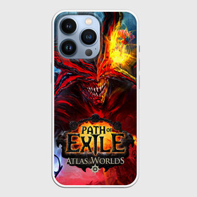 Чехол для iPhone 13 Pro с принтом Path of Exile в Петрозаводске,  |  | computer | game | path of exile | игра | компьютерная | путь изгнания