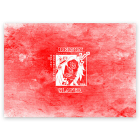 Поздравительная открытка с принтом Кокушибо Клинок рассекающий демонов в Петрозаводске, 100% бумага | плотность бумаги 280 г/м2, матовая, на обратной стороне линовка и место для марки
 | Тематика изображения на принте: demon slayer | kamado | kimetsu no yaiba | nezuko | tanjiro | аниме | гию томиока | зеницу агацума | иноске хашибира | камадо | клинок | корзинная девочка | манга | музан кибуцуджи | незуко | рассекающий демонов | танджиро
