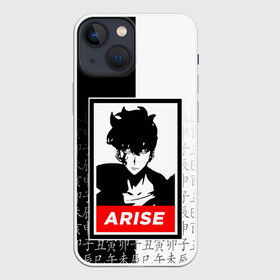 Чехол для iPhone 13 mini с принтом СОН ДЖИН ВУ   SOLO LEVELING в Петрозаводске,  |  | anime | arise | mahwa | manga | solo leveling | аниме | манга | манхва | поднятие уровня в одиночку | сон джин ву | сун джин ву. | японская мультипликация