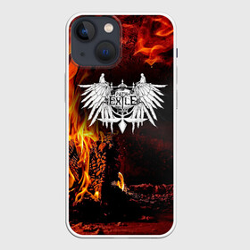 Чехол для iPhone 13 mini с принтом Path of Exile в Петрозаводске,  |  | dark | fire | path of exile | path of exile 2 | path of exile logo | path of exile print | path of exile ультиматум | smoke | дым | игра | лого path of exile | надпись path of exile | огонь | принт path of exile | темный