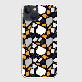 Чехол для iPhone 13 с принтом Венецианское Терраццо | Venice в Петрозаводске,  |  | greek | italy | marble | mosaic | pattern | roma | terrazzo | античность | античный узор | венеция | греческий узор | итальянский стиль | камешки | камни | мозаика | мрамор | мраморная крошка | напольное покрытие | паттерн