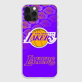 Чехол для iPhone 12 Pro с принтом LOS ANGELES LAKERS / ЛЕЙКЕРС в Петрозаводске, силикон | область печати: задняя сторона чехла, без боковых панелей | 24 lakers | kobe bryant | lakers | los angeles lakers | баскетбол. | коби брайант | лос анджелес лейкерс | лосанджелес лейкерс