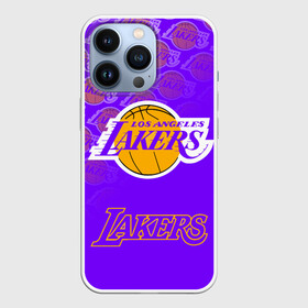 Чехол для iPhone 13 Pro с принтом LOS ANGELES LAKERS   ЛЕЙКЕРС в Петрозаводске,  |  | Тематика изображения на принте: 24 lakers | kobe bryant | lakers | los angeles lakers | баскетбол. | коби брайант | лос анджелес лейкерс | лосанджелес лейкерс