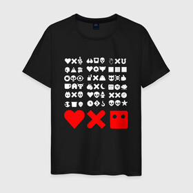 Мужская футболка хлопок с принтом Love, Death and Robots | Logo (Z) в Петрозаводске, 100% хлопок | прямой крой, круглый вырез горловины, длина до линии бедер, слегка спущенное плечо. | death | logo | love | love death robots | netflix | robots | vedeathrobots | xbot 4000 | лого | любовь | нетфликс | роботы | сериал | сериалы
