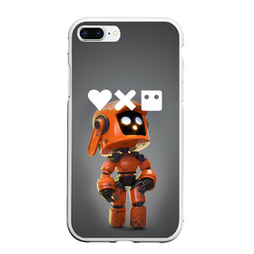 Чехол для iPhone 7Plus/8 Plus матовый с принтом Love, Death and Robots | K-VRC (Z) в Петрозаводске, Силикон | Область печати: задняя сторона чехла, без боковых панелей | Тематика изображения на принте: death | k vrc | love | love death robots | netflix | robots | vedeathrobots | xbot 4000 | врц | любовь | нетфликс | роботы | сериал | сериалы