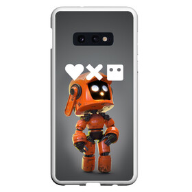 Чехол для Samsung S10E с принтом Love, Death and Robots | K-VRC (Z) в Петрозаводске, Силикон | Область печати: задняя сторона чехла, без боковых панелей | death | k vrc | love | love death robots | netflix | robots | vedeathrobots | xbot 4000 | врц | любовь | нетфликс | роботы | сериал | сериалы