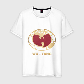 Мужская футболка хлопок с принтом Wu-Tang World в Петрозаводске, 100% хлопок | прямой крой, круглый вырез горловины, длина до линии бедер, слегка спущенное плечо. | black | hiphop | method man | music | new york | nyc | odb | old school | rap | rza | wu tang clan | wutang | ву тэнг | граффити | микрофон | музыка | нью йорк | рэп | рэпер | хипхоп