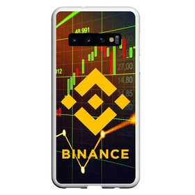 Чехол для Samsung Galaxy S10 с принтом BINANCE / БИНАНС / БАНАН в Петрозаводске, Силикон | Область печати: задняя сторона чехла, без боковых панелей | binance | binance com | bitcoin | bittrex com | btc | exmo me | hodl. | trading | банан биржа | бинанс | биткоин | криптовалюта биржа | криптотрейдер | криптотрейдинг | трейдинг