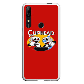 Чехол для Honor P Smart Z с принтом Cuphead в Петрозаводске, Силикон | Область печати: задняя сторона чехла, без боковых панелей | animation | cup | cuphead | gamer | mugman | retro | run and gun | shooter | анимация | ретро | чашек | чашка | чашкоголовый | шутер