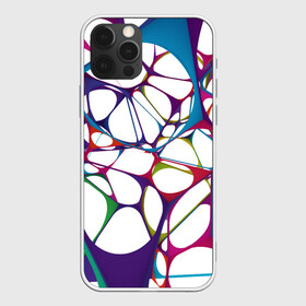 Чехол для iPhone 12 Pro Max с принтом Нейроны в Петрозаводске, Силикон |  | абстракция | минимализм | нейронные связи | нейроны | рисунок