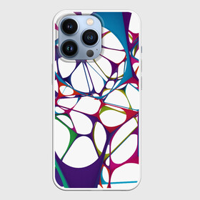 Чехол для iPhone 13 Pro с принтом Нейроны в Петрозаводске,  |  | абстракция | минимализм | нейронные связи | нейроны | рисунок