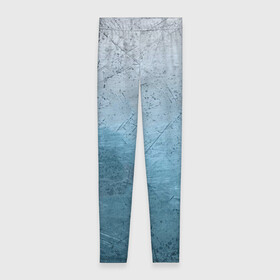 Леггинсы 3D с принтом Blue Glass в Петрозаводске, 80% полиэстер, 20% эластан | Эластичный пояс, зауженные к низу, низкая посадка | background | blue | cracks | dark | gradient | ice | lines | ocean | paints | scratches | sea | texture | голубая | градиент | краски | лед | линии | море | океан | полосы | пятна | стекло | текстура | темная | трещины | тьма | фон | цар