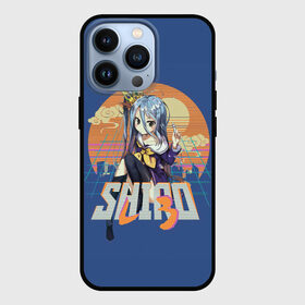 Чехол для iPhone 13 Pro с принтом Shiro princess в Петрозаводске,  |  | anime | no game no life | shiro | аниме | анимэ | без игры жизни нет | пустые | сиро | сора