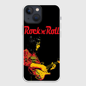 Чехол для iPhone 13 mini с принтом ROCK N ROLL в Петрозаводске,  |  | art | crange | gallagher | guitar | guitarist | hardcore | metal | music | punk | rock | roll | rory | гитара | гитарист | гранж | группы | металл | музыка | панк | рок | рори