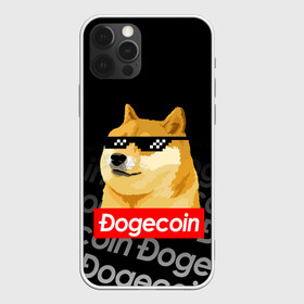 Чехол для iPhone 12 Pro с принтом DOGECOIN / DOGE / ДОГИКОИН в Петрозаводске, силикон | область печати: задняя сторона чехла, без боковых панелей | crypto | cryptocurrency | doge | dogecoin | elon mask | trading | биржа криптовалют | доги | догикоин | илон маск | криптовалюта | мем | трейдинг.