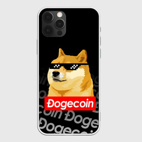 Чехол для iPhone 12 Pro Max с принтом DOGECOIN / DOGE / ДОГИКОИН в Петрозаводске, Силикон |  | crypto | cryptocurrency | doge | dogecoin | elon mask | trading | биржа криптовалют | доги | догикоин | илон маск | криптовалюта | мем | трейдинг.