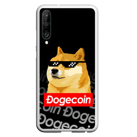 Чехол для Honor P30 с принтом DOGECOIN / DOGE / ДОГИКОИН в Петрозаводске, Силикон | Область печати: задняя сторона чехла, без боковых панелей | crypto | cryptocurrency | doge | dogecoin | elon mask | trading | биржа криптовалют | доги | догикоин | илон маск | криптовалюта | мем | трейдинг.