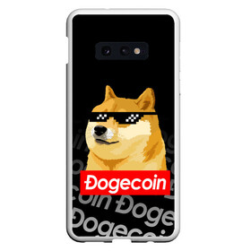 Чехол для Samsung S10E с принтом DOGECOIN / DOGE / ДОГИКОИН в Петрозаводске, Силикон | Область печати: задняя сторона чехла, без боковых панелей | crypto | cryptocurrency | doge | dogecoin | elon mask | trading | биржа криптовалют | доги | догикоин | илон маск | криптовалюта | мем | трейдинг.