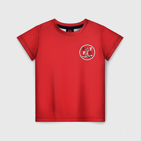 Детская футболка 3D с принтом № 33 (Jamie Vardy) Fleetwood Town в Петрозаводске, 100% гипоаллергенный полиэфир | прямой крой, круглый вырез горловины, длина до линии бедер, чуть спущенное плечо, ткань немного тянется | jamie vardy | vdgerir | джейми варди