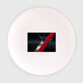 Тарелка 3D с принтом 3D BLACK AND RED METAL в Петрозаводске, фарфор | диаметр - 210 мм
диаметр для нанесения принта - 120 мм | Тематика изображения на принте: 3d | 3д | luxury | versace | vip | абстракция | блеск | блестки | версаче | вип | паттерн | роскошь | соты | текстуры