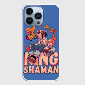 Чехол для iPhone 13 Pro с принтом King Shaman в Петрозаводске,  |  | anna | asakura | asakura anna | asakura hao | asakura yoh | hao | ren | shaman | shaman king | soulб | yoh | аниме | анна | дух | духи | йо | рен | хао | шаман | шаман кинг | шаманы