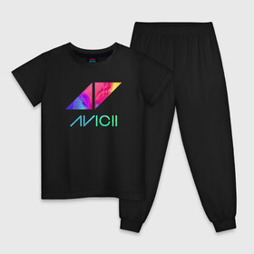 Детская пижама хлопок с принтом AVICII RAINBOW в Петрозаводске, 100% хлопок |  брюки и футболка прямого кроя, без карманов, на брюках мягкая резинка на поясе и по низу штанин
 | avicii | beatport | club | dj | edm | electro | eq | house | levels | music | production | radio | techno | top | trance | ависи | авичи | дискотека | звезда | клуб | музыка | музыкант | продюссер | радио | фестиваль | швеция | эквалайзер